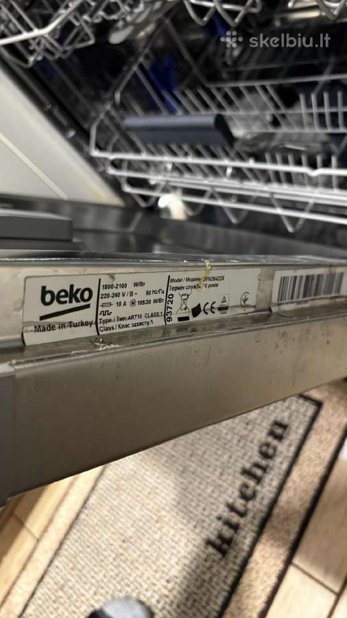 Beko indaplovė su defektu – Dfn26422x - nuotraukos Nr. 2