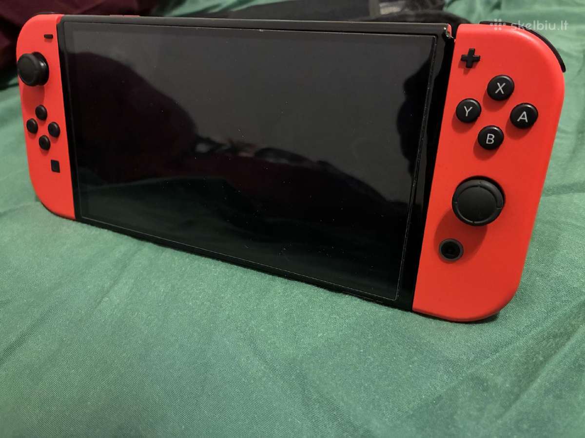 Nintendo Switch Oled Mario Red Edition - nuotraukos Nr. 3