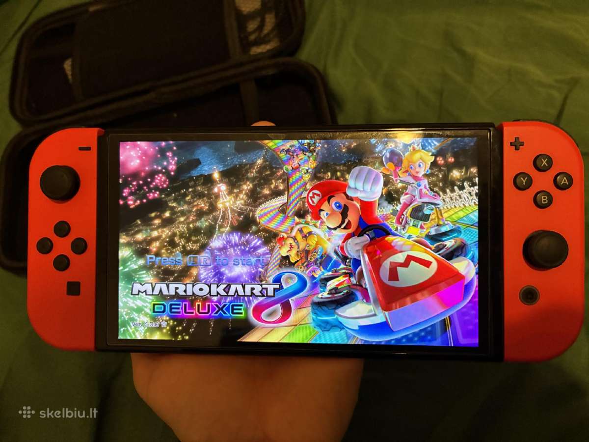 Nintendo Switch Oled Mario Red Edition - nuotraukos Nr. 4