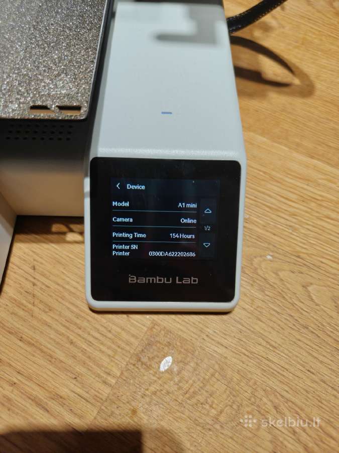 Bambu Labs A1 Mini 3D printeris - nuotraukos Nr. 2