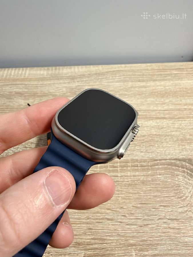 Apple Watch Ultra 2 Silver ir Black (bat. 100%) - nuotraukos Nr. 4