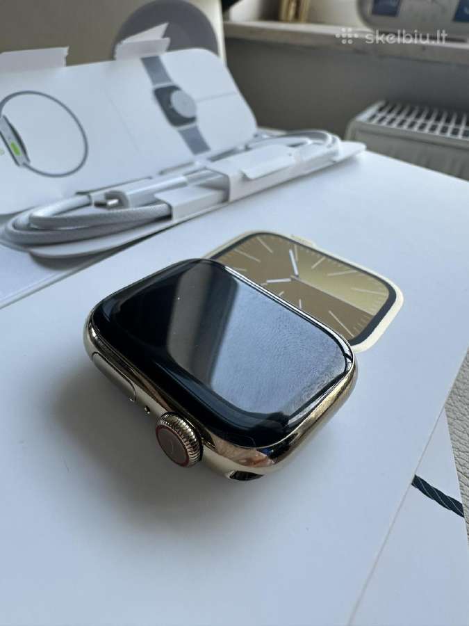 Apple Watch Series 9, 41mm Stainless Steel - nuotraukos Nr. 3