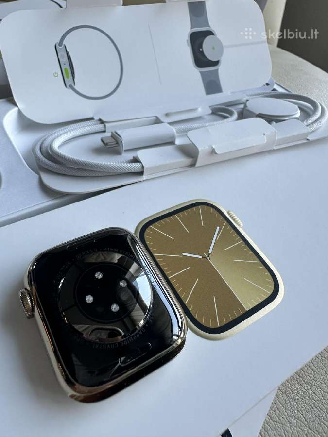 Apple Watch Series 9, 41mm Stainless Steel - nuotraukos Nr. 4
