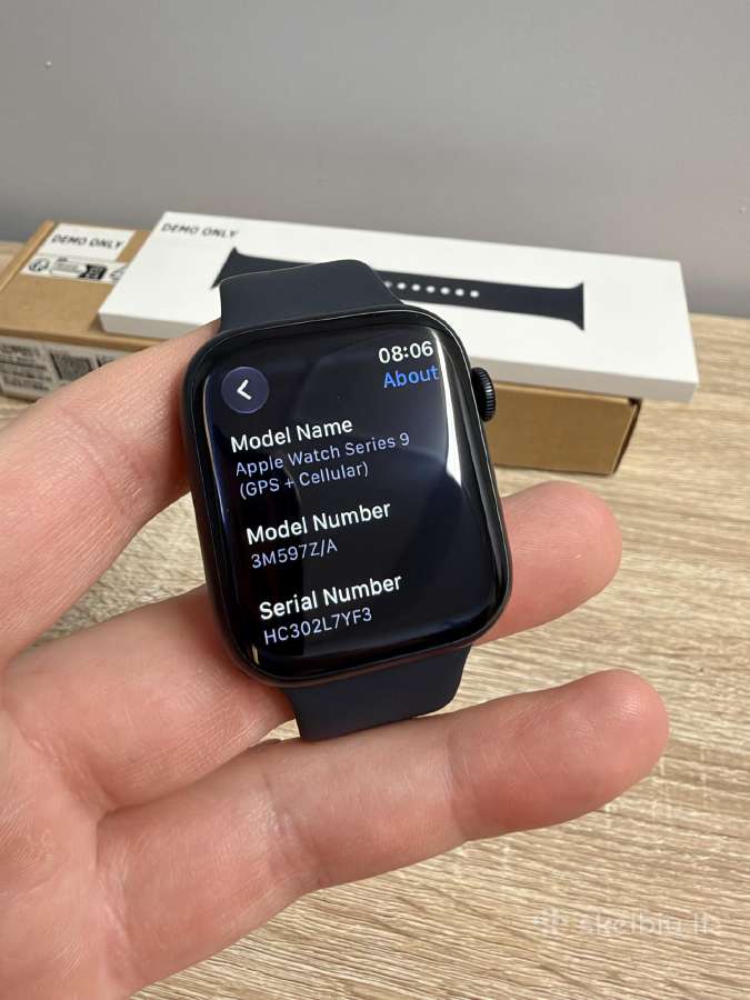 Apple Watch Series 9 45mm GPS+cellular - nuotraukos Nr. 6