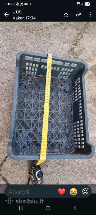 Plastikines dezutes 60-40-18cm, 30-40-14cm - nuotraukos Nr. 2