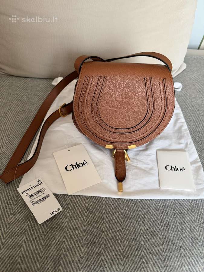 Naujas Chloe rankinukas rudas - nuotraukos Nr. 9