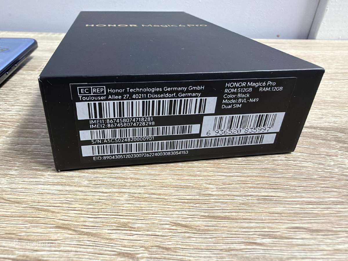 Honor Magic 6 Pro, 512/12gb Black - nuotraukos Nr. 8