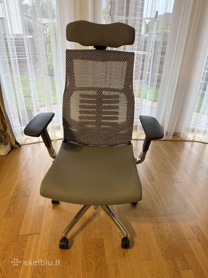 Ergonomiška Biuro Kėdė Pofit Su 5D Galvos atrama - nuotraukos Nr. 2
