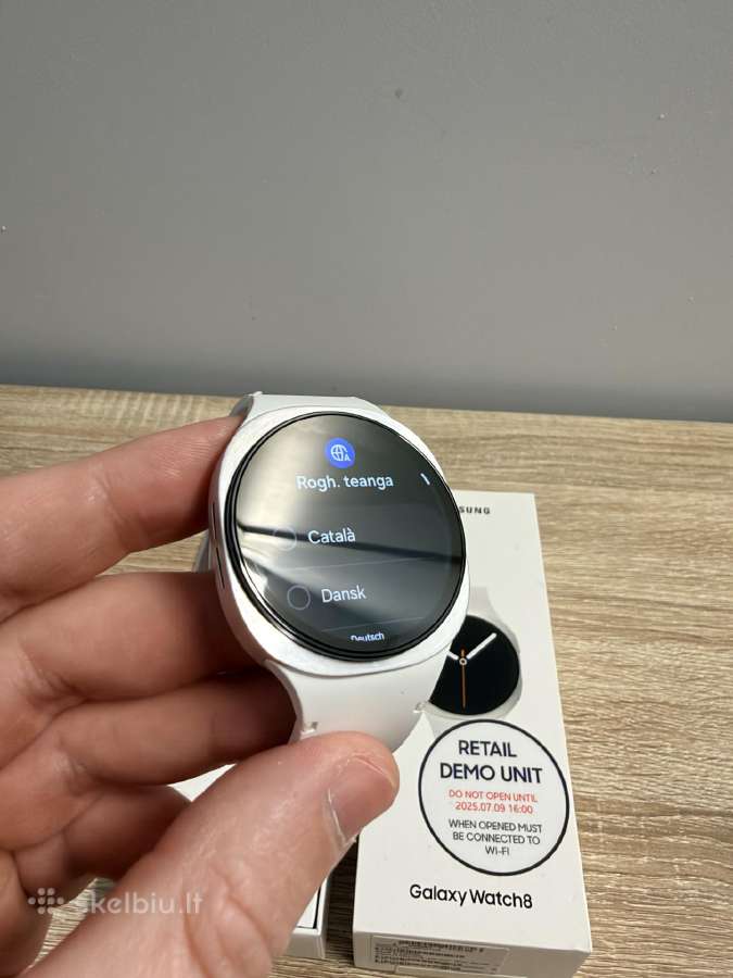Samsung Galaxy Watch 8, 40mm White - nuotraukos Nr. 2