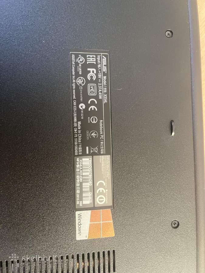 Asus X554l - nuotraukos Nr. 3