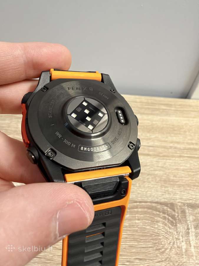 Garmin Fenix 8, 51mm Amoled - nuotraukos Nr. 6