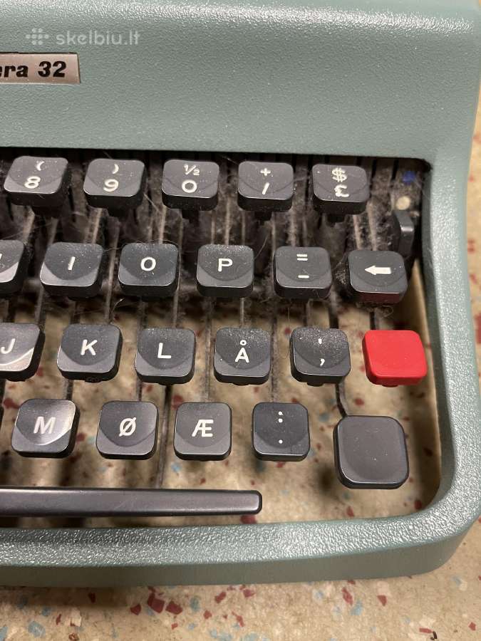 Olivetti Lettera 32 spausdinimo mašinėlė - nuotraukos Nr. 3