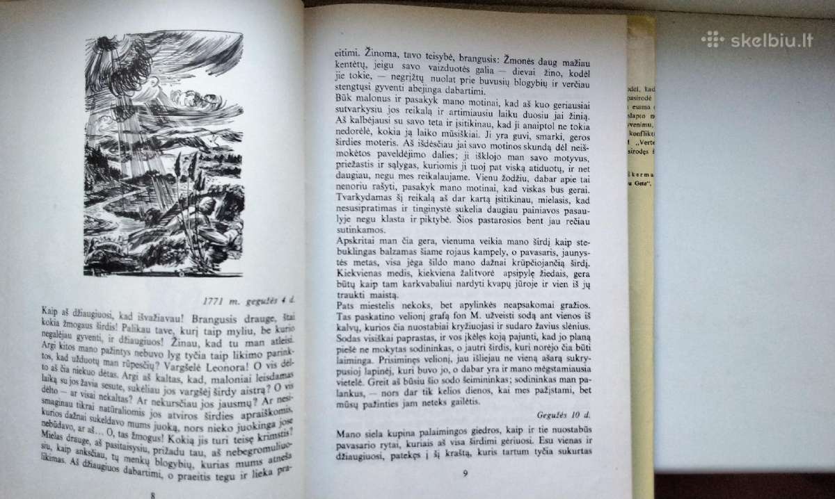Getė. Jaunojo Verterio kančios. 1984 m. leid. - nuotraukos Nr. 4