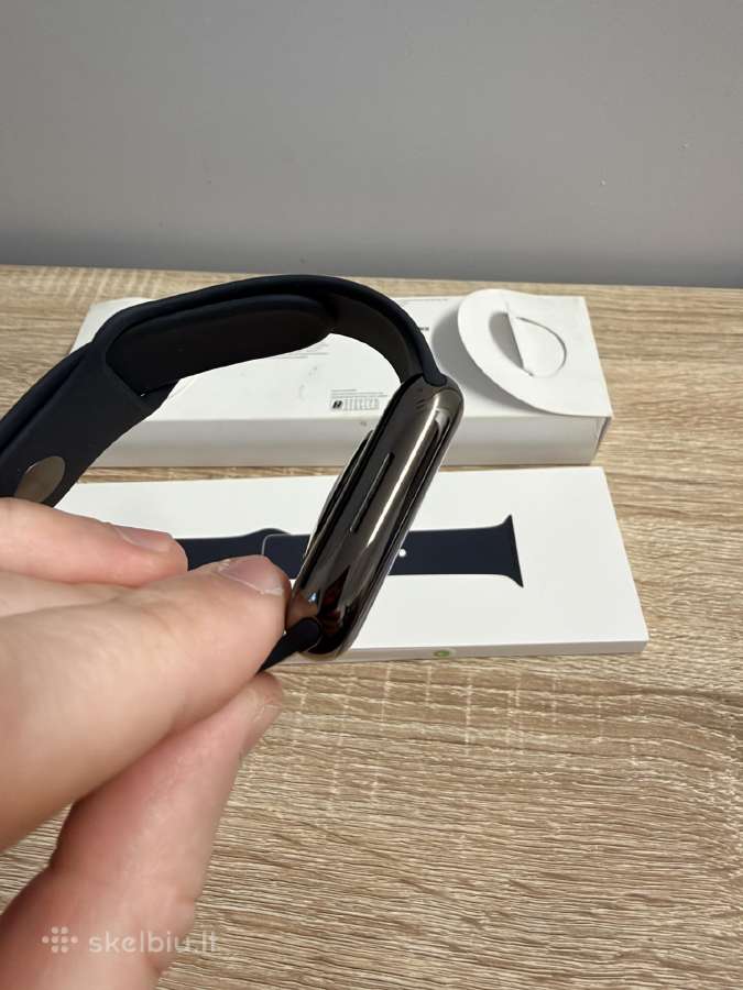Apple Watch Series 9 45mm Stainless Steel - nuotraukos Nr. 2
