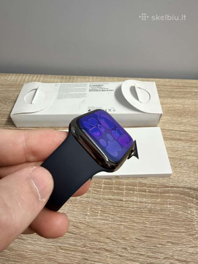 Apple Watch Series 9 45mm Stainless Steel - nuotraukos Nr. 3