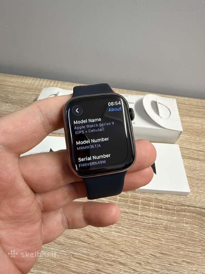 Apple Watch Series 9 45mm Stainless Steel - nuotraukos Nr. 7