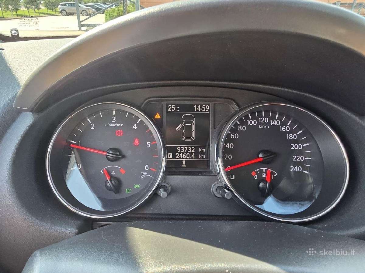 Nissan Qashqai 1.5 dci 2013 m. Rida 94 000 km - nuotraukos Nr. 6