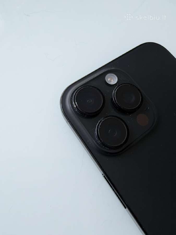 iPhone 16 pro max, black titanium, 256gb - nuotraukos Nr. 4