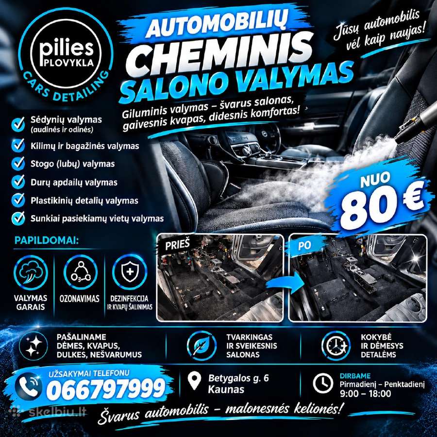 Automobilių Plovimas Ir Profesionalus Valymas - nuotraukos Nr. 6