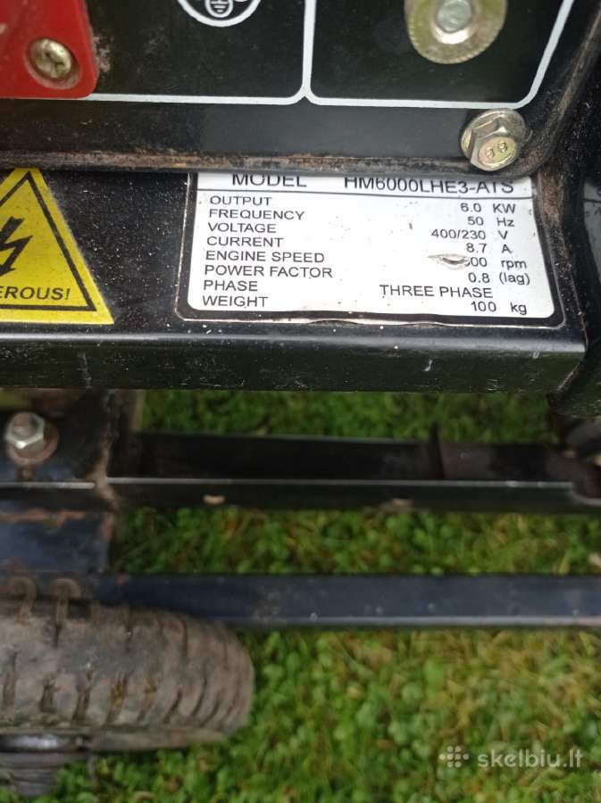 Parduodu el generatorių 350€ - nuotraukos Nr. 4