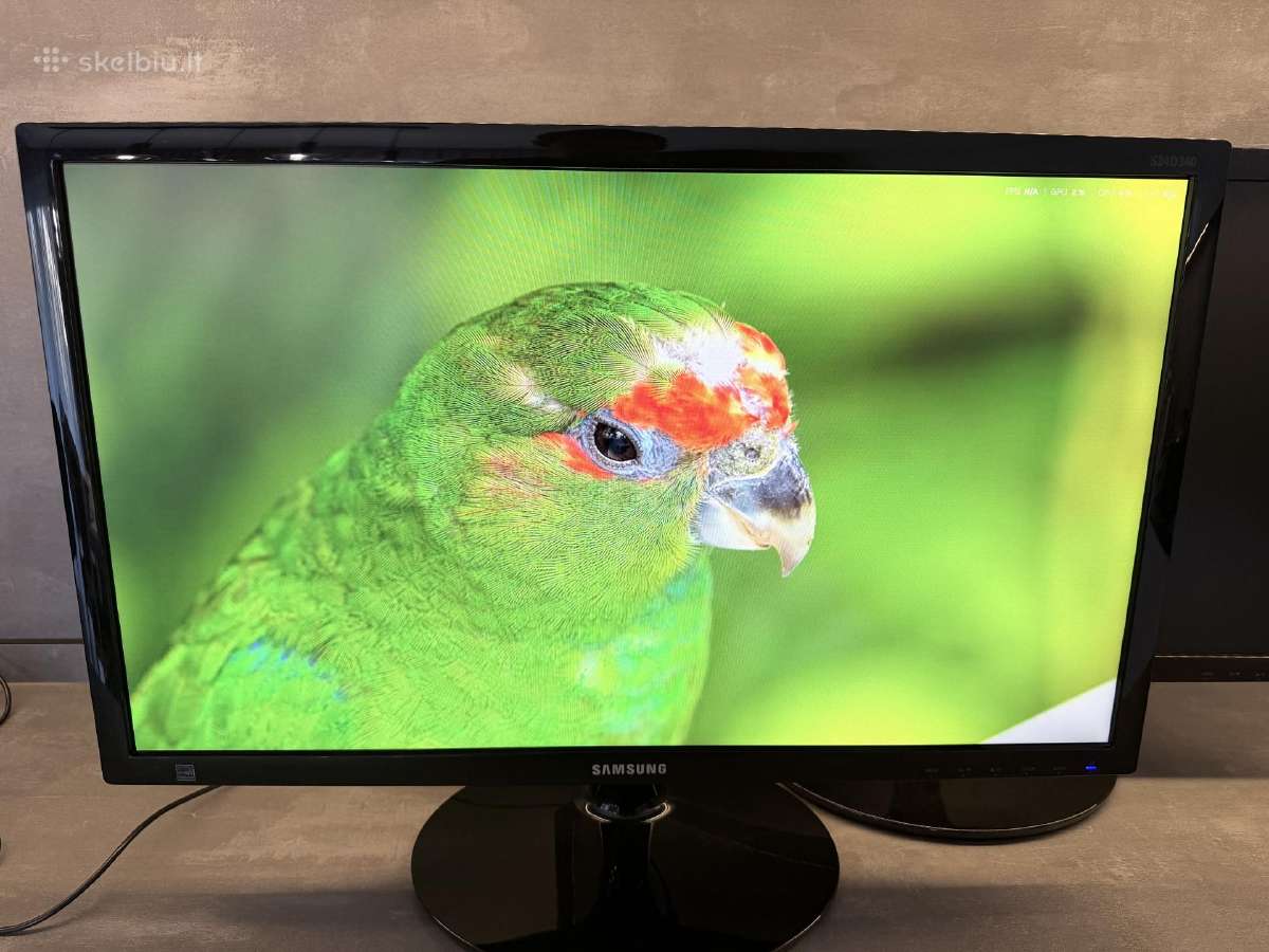 Du monitoriai Samsung S24d340h 24'' - nuotraukos Nr. 3
