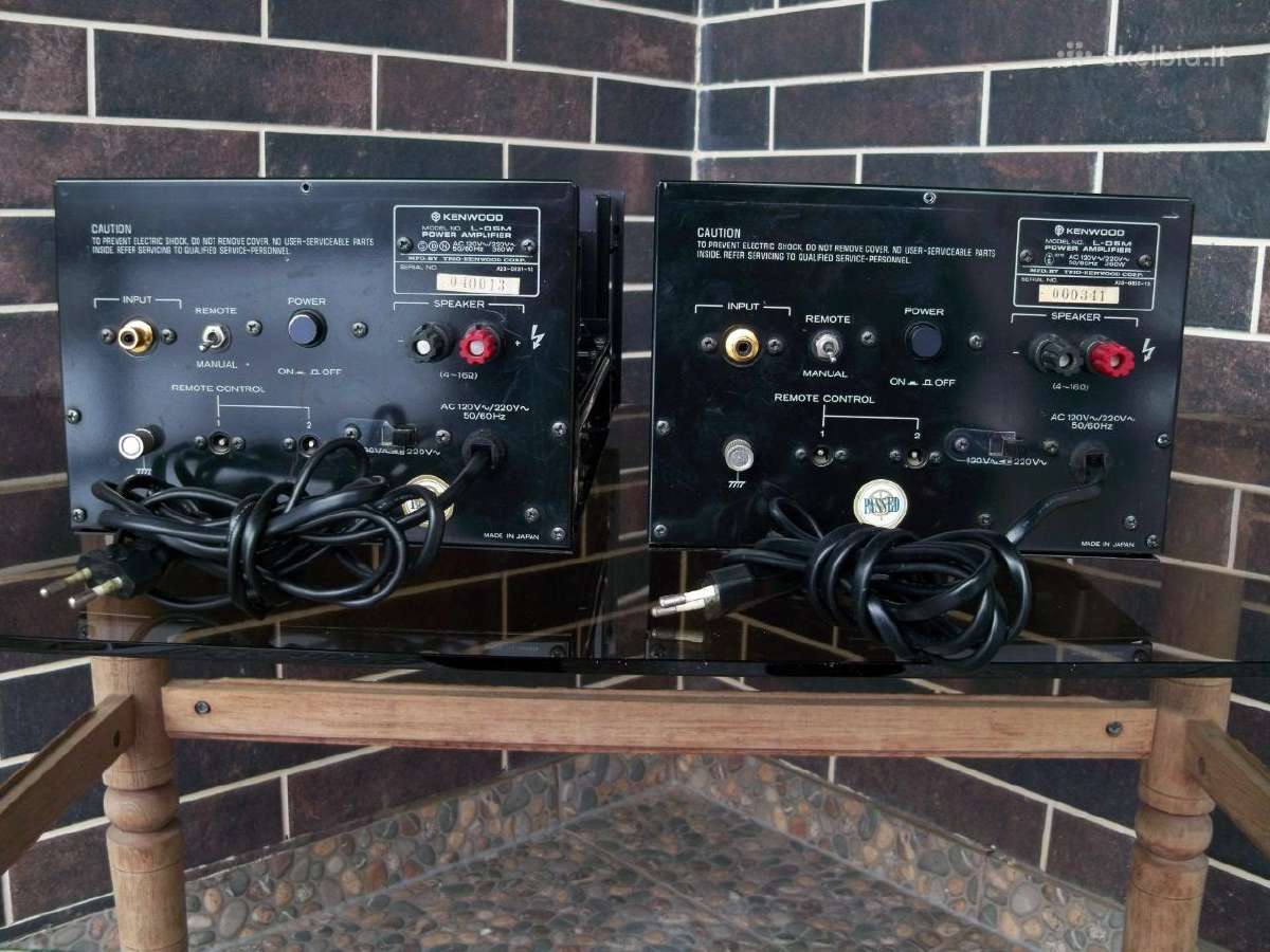 Kenwood Kt eleven III.kr-9400. Mono blokai L-05m. - nuotraukos Nr. 30