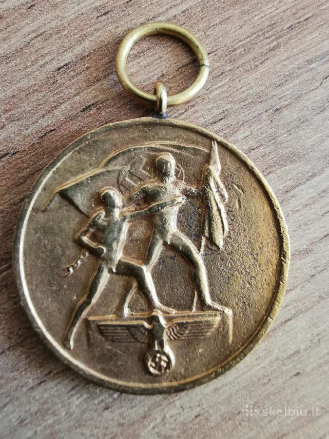 Memel Klaipėdos aneksijos medalis - nuotraukos Nr. 2