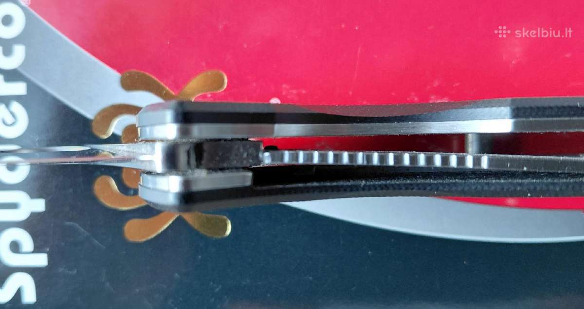 Peilis Spyderco Resilience G-10 Plainedge (C142gp) - nuotraukos Nr. 4