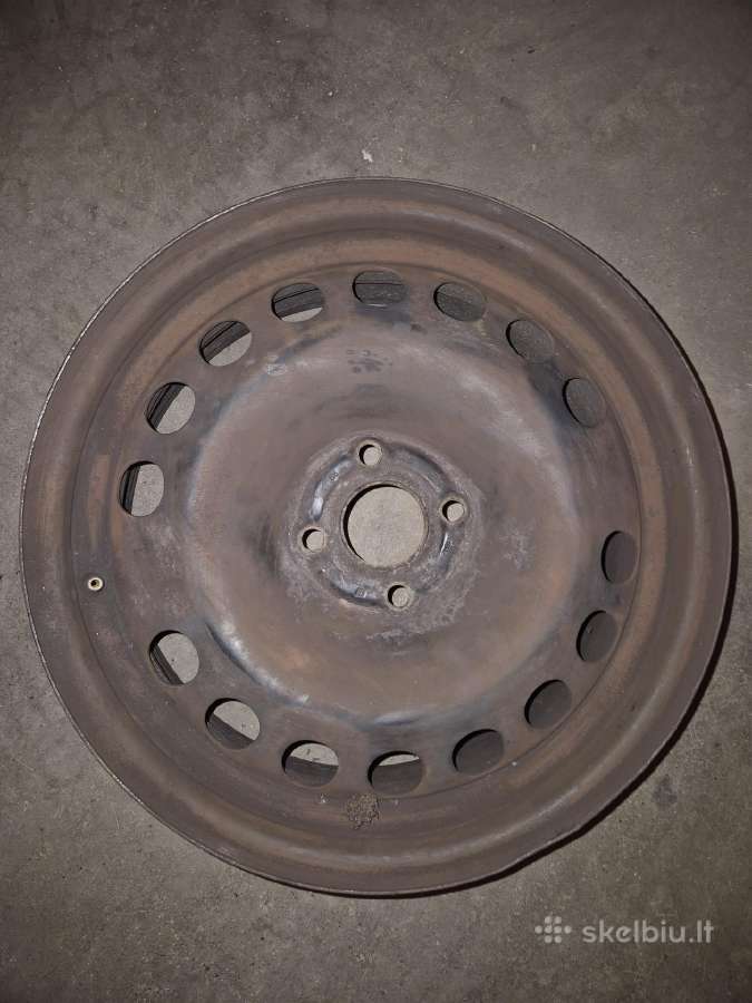 Opel astra H Plieniniai štampuoti ratlankiai R16 - nuotraukos Nr. 2