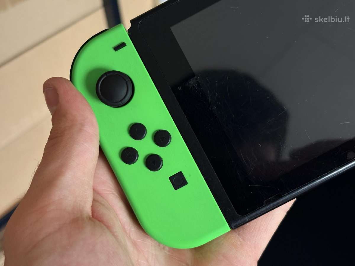 Nintendo Switch Neon Pink and Green - nuotraukos Nr. 2