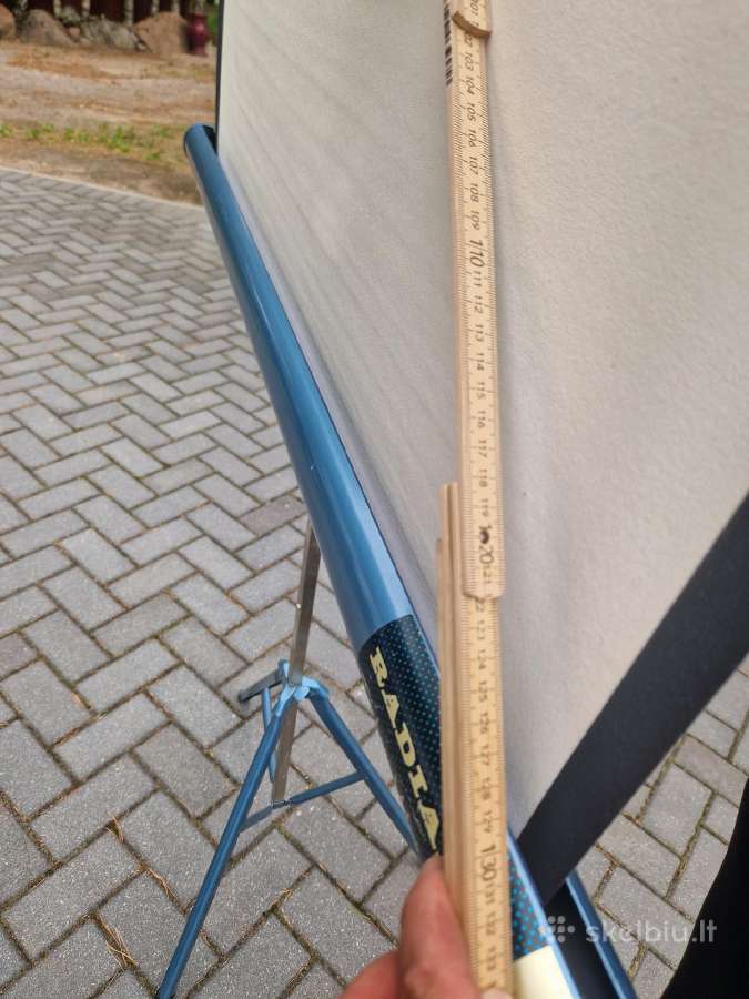 Projektoriaus ekranas su stovu - nuotraukos Nr. 3