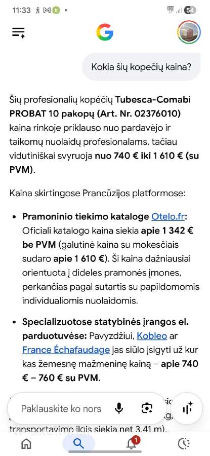 Tvirtos, aliuminio kopečios - nuotraukos Nr. 7