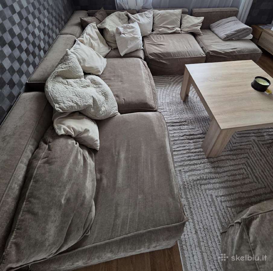 Dovanoju! Sofa su pufu - nuotraukos Nr. 2