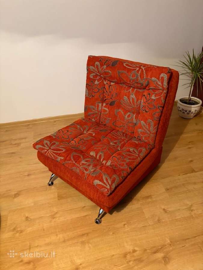 Parduodama sofa su foteliu - nuotraukos Nr. 2