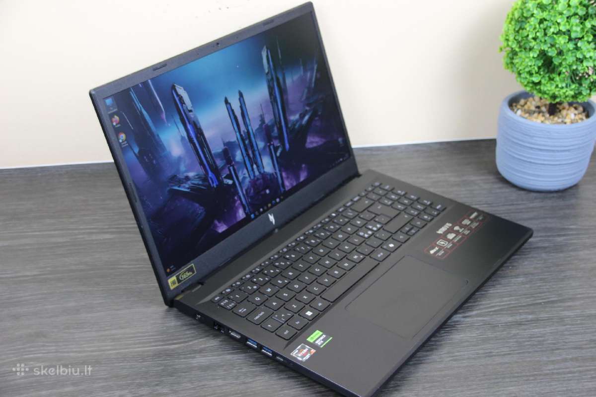 Acer Nitro R7 Rtx 4050 6gb Fhd Ips 165hz ddr5 - nuotraukos Nr. 5
