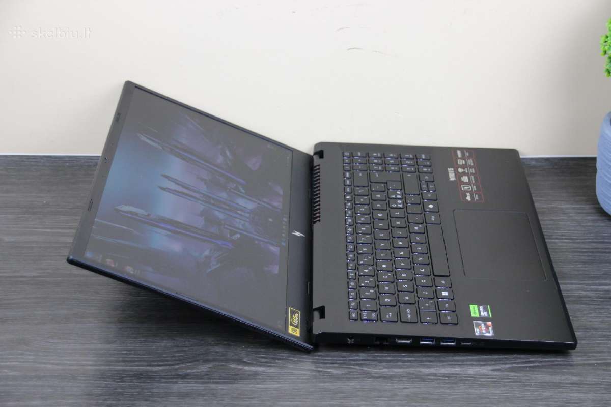 Acer Nitro R7 Rtx 4050 6gb Fhd Ips 165hz ddr5 - nuotraukos Nr. 9