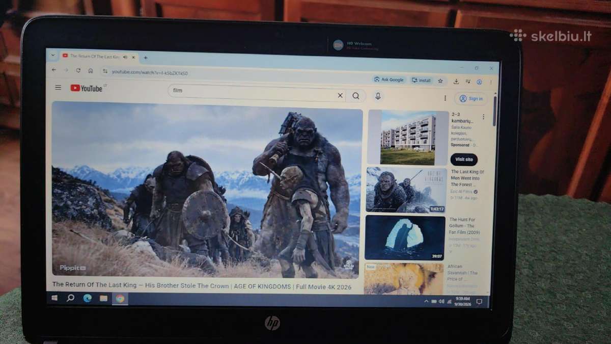 Hp Probook G2 4/256gb i5(4) Win10 - nuotraukos Nr. 6