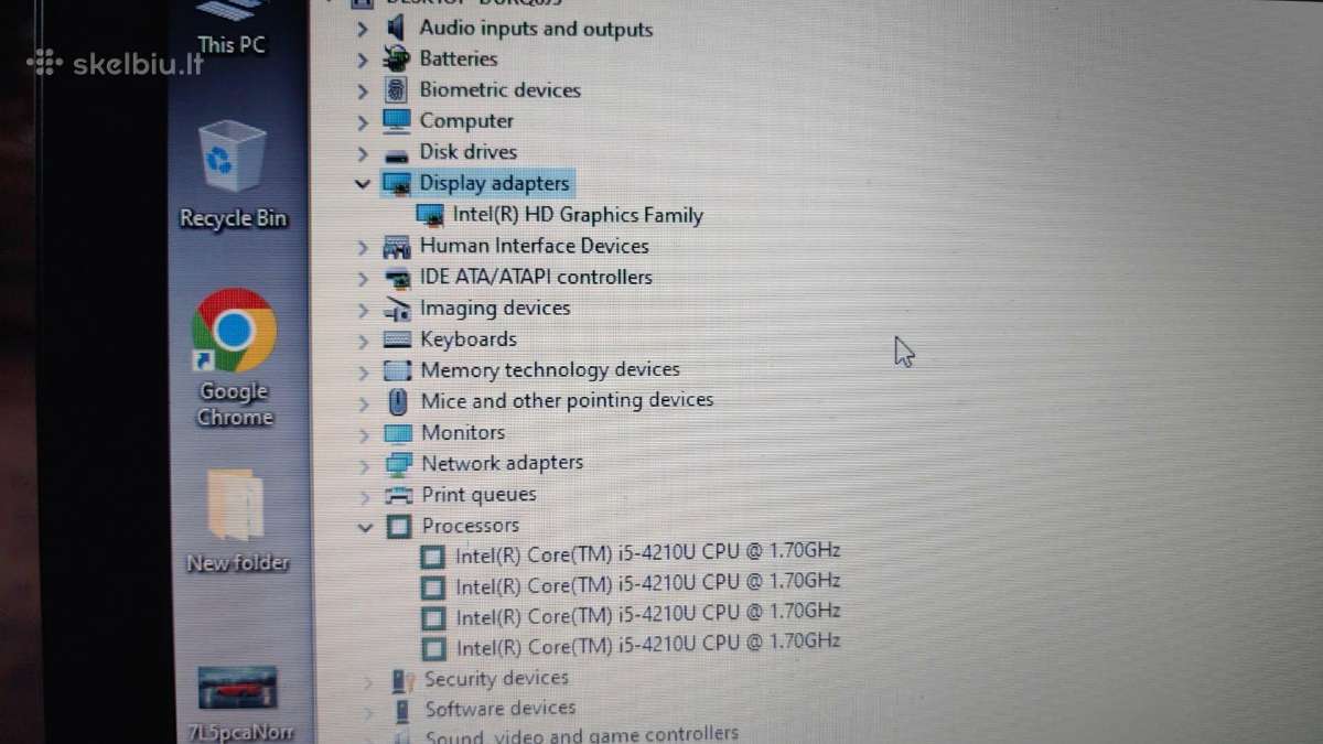 Hp Probook G2 4/256gb i5(4) Win10 - nuotraukos Nr. 10