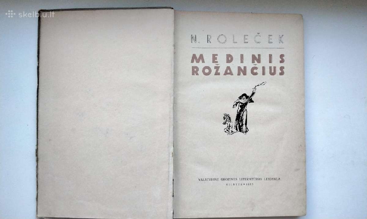 N. Roleček. Medinis rožančius. 1955 m. leid - nuotraukos Nr. 2