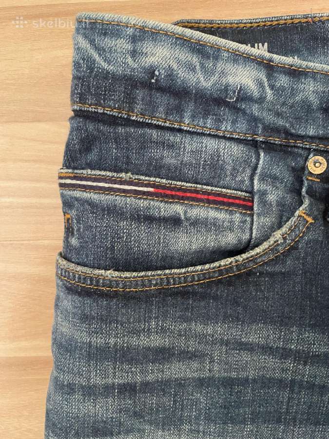 Originalus Tommy Hilgfiger vyriski dzinsai XL - nuotraukos Nr. 6