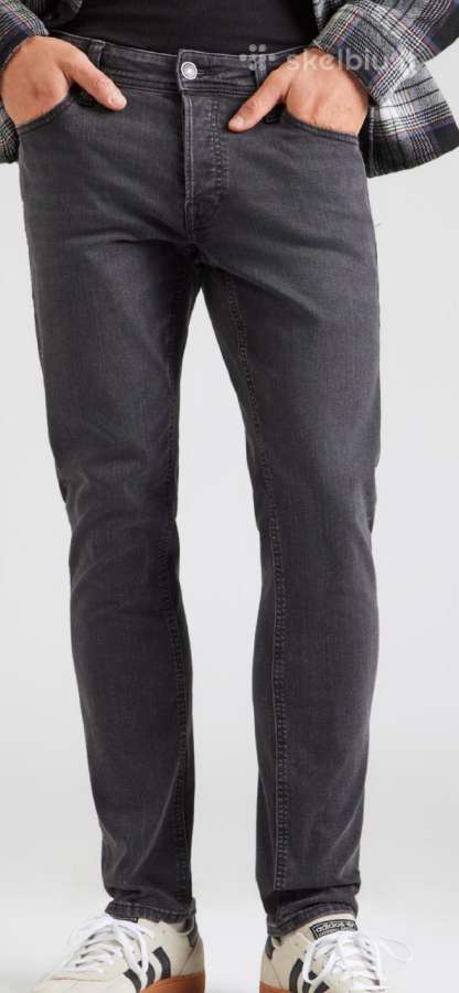 Nauji neispakuoti Jack&jones juodi dzinsai W38/34 - nuotraukos Nr. 6