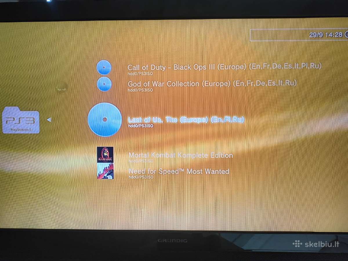 PS3 160gb - nuotraukos Nr. 3