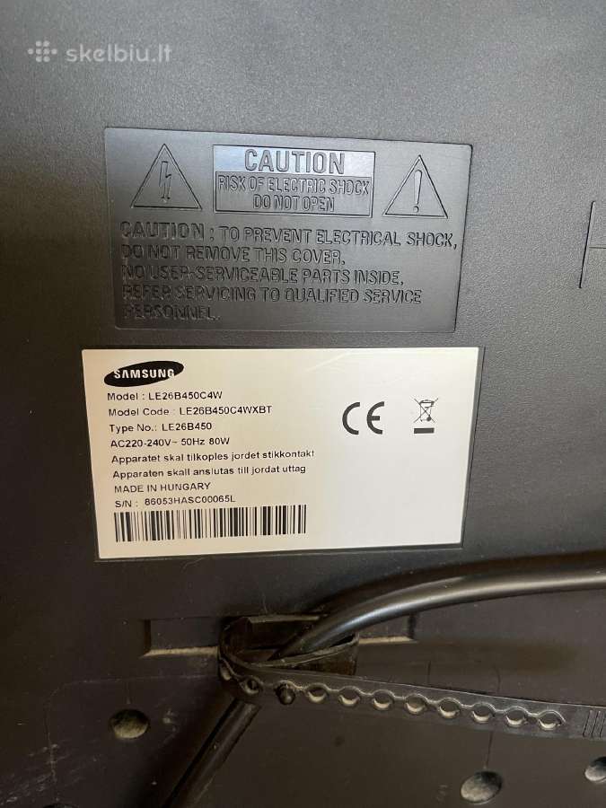 Televizorius Samsung su pulteliu - nuotraukos Nr. 8
