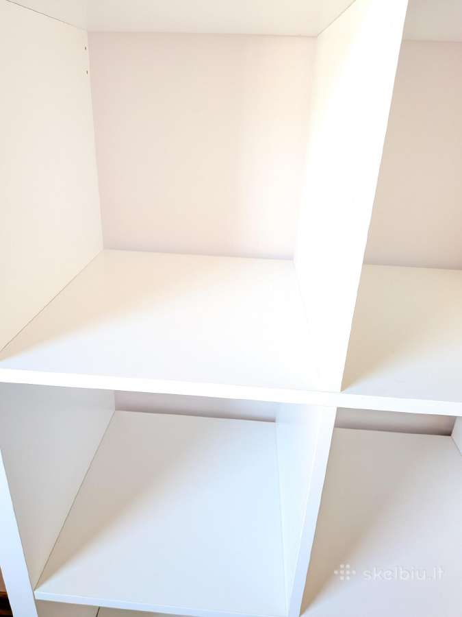 Dvi Ikea Kallax lentynos - nuotraukos Nr. 4