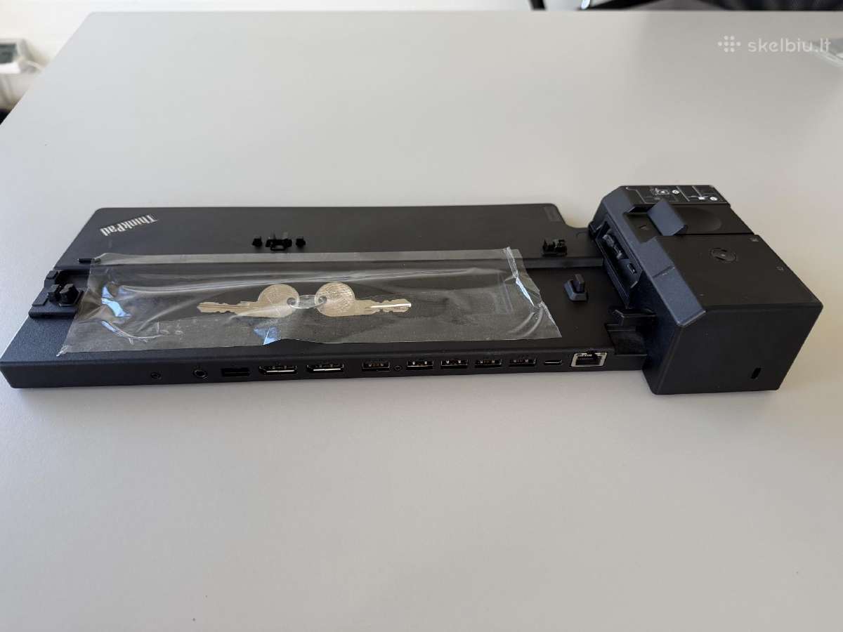 Lenovo Thinkpad T580,t480 Ultra Dock Station 135w - nuotraukos Nr. 2