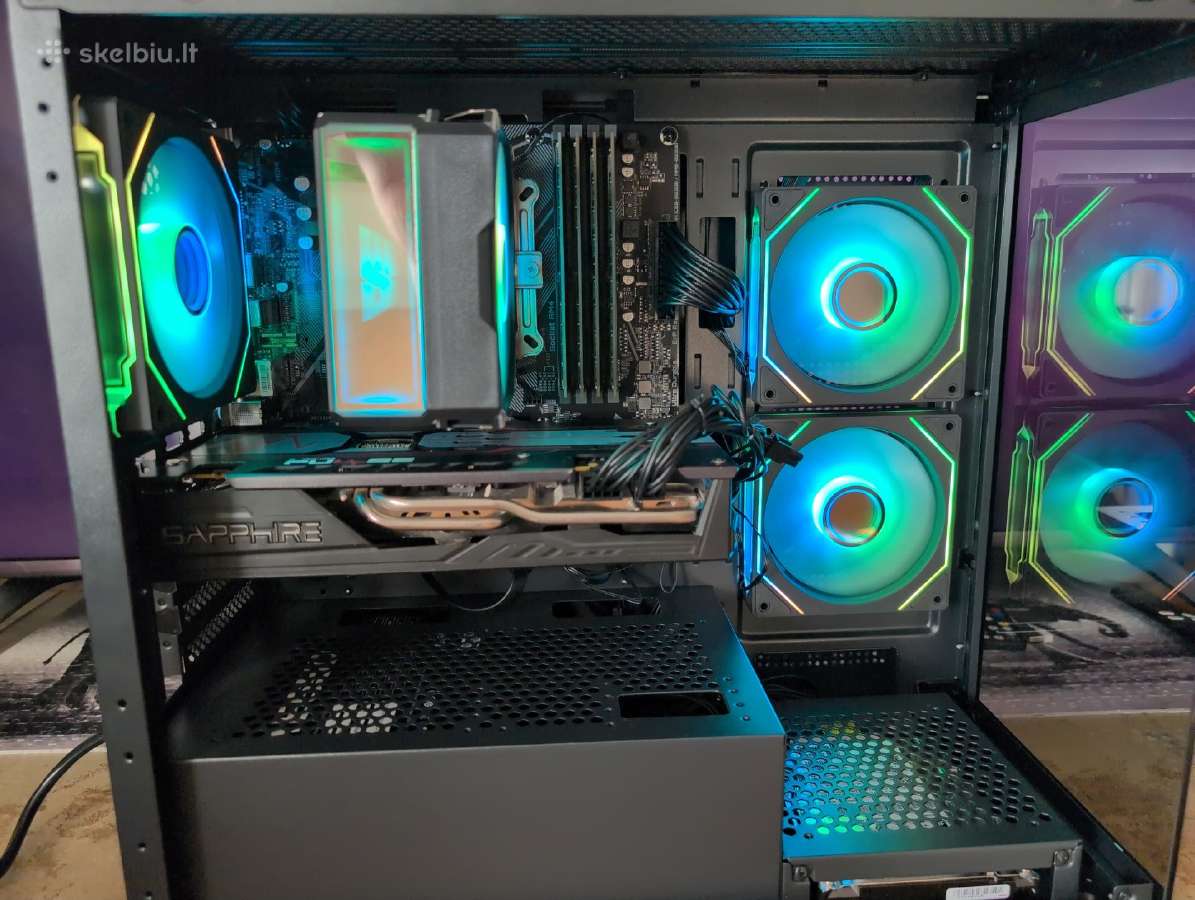Gaming, Ryzen 5 5500, 16gb Ddr4 RAM,SSD + 1tb HDD - nuotraukos Nr. 2