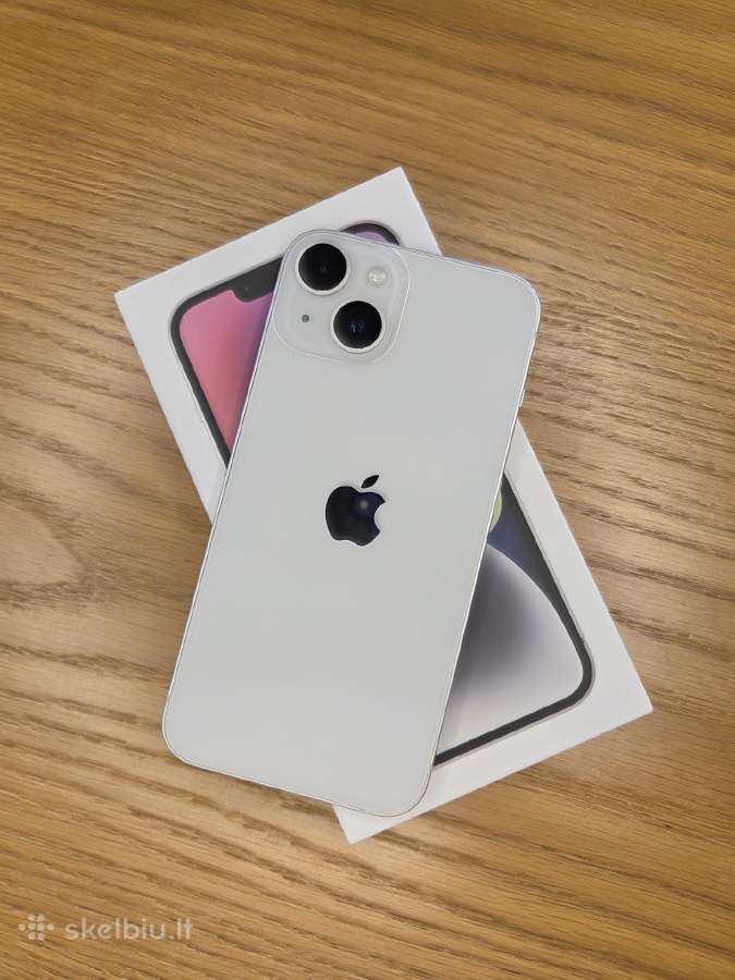 iPhone 14 128gb 84% Starlight - nuotraukos Nr. 3