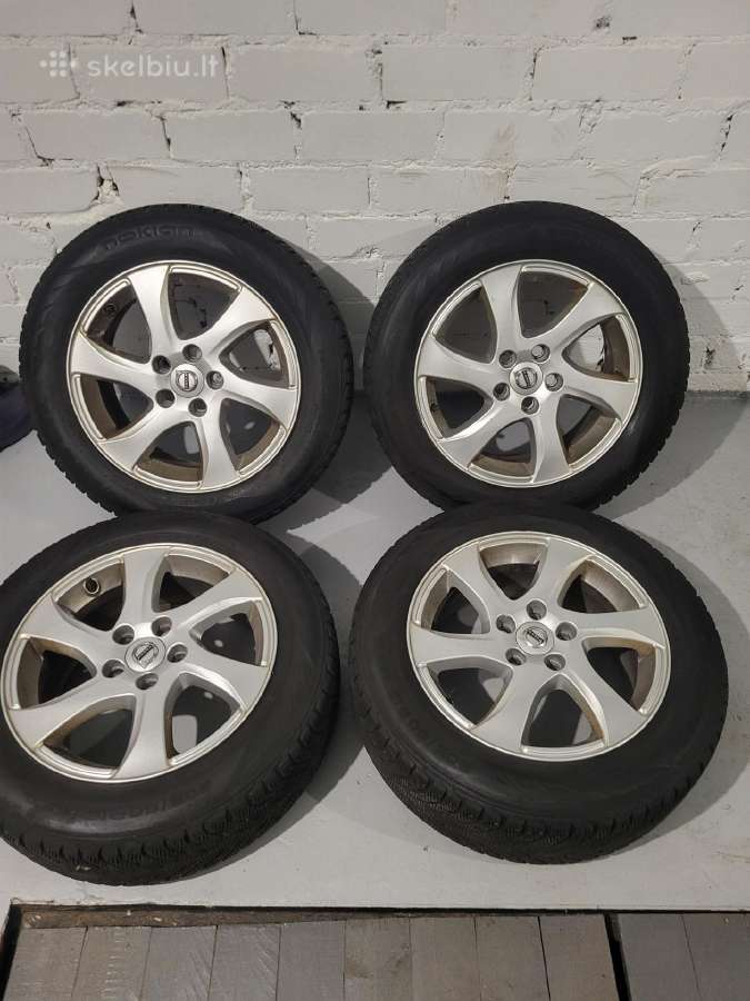 Žiemines padangos kartu su volvo v40 ratlankiais - nuotraukos Nr. 9