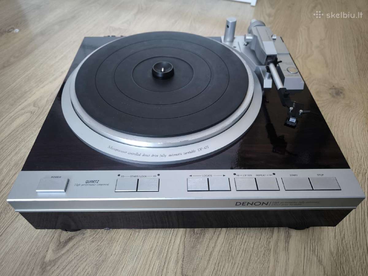 Denon Dp-47f plokštelių grotuvas - nuotraukos Nr. 9