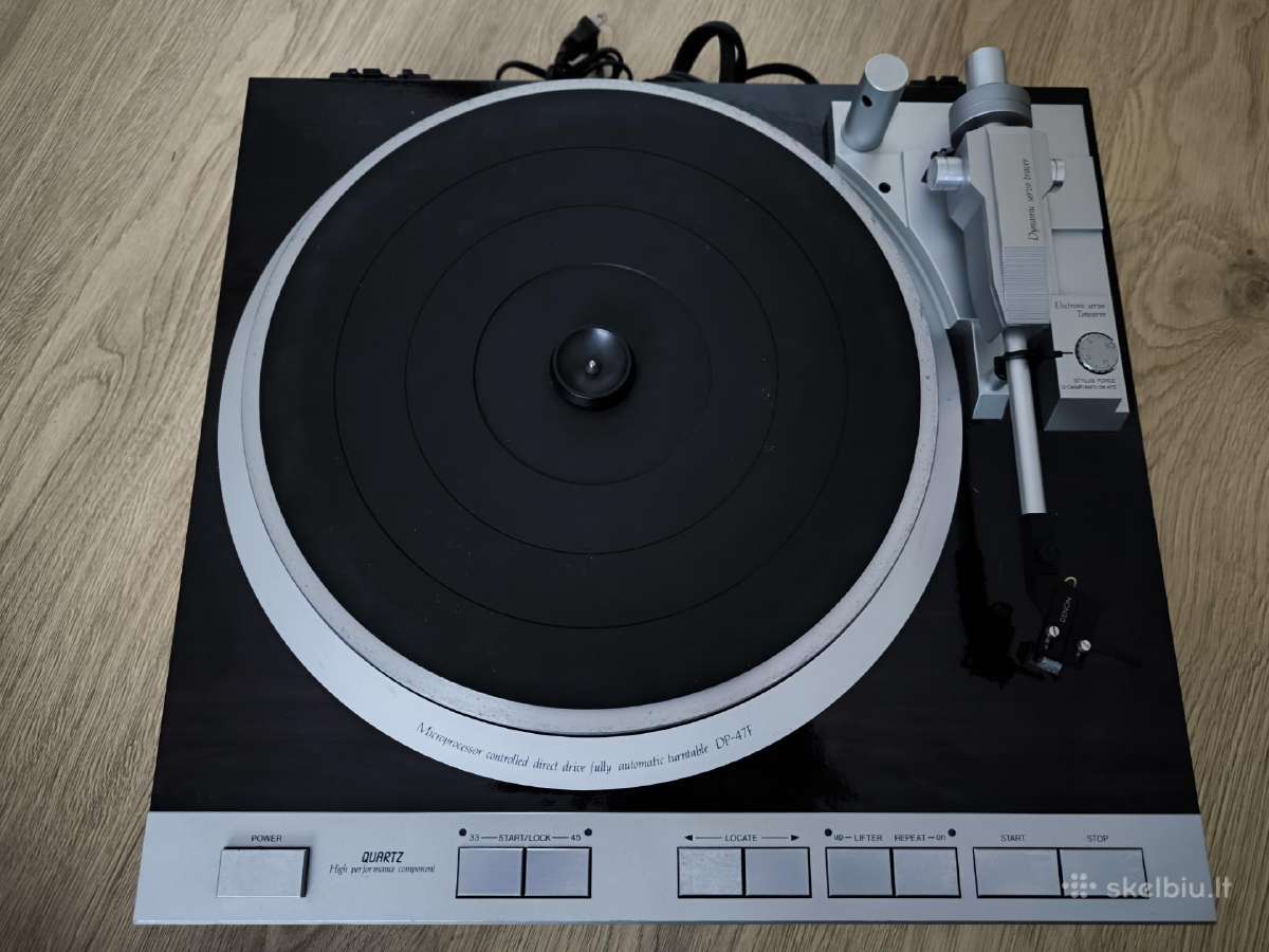 Denon Dp-47f plokštelių grotuvas - nuotraukos Nr. 10